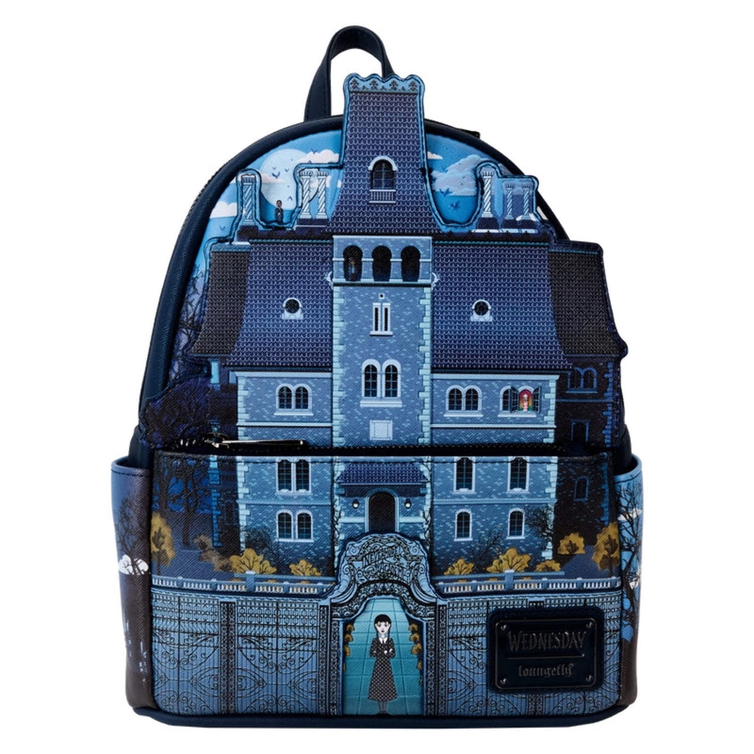 Wednesday Castil Loungefly Wednesday Nevermore Academy Castle Glow Mini Backpack SALE ...