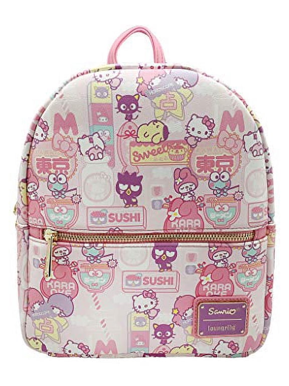 X Sanrio Hello Kitty Kawaii Convertible Mini Backpack