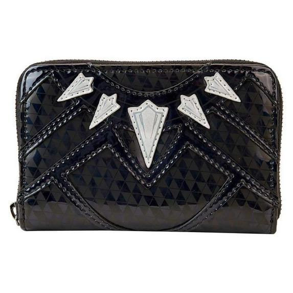 Loungefly Zip Around Purse Black Panther Shine Cosplay new Official Black