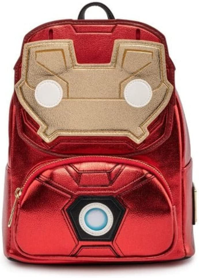 Loungefly by Marvel Iron Man Light Up Mini Backpack