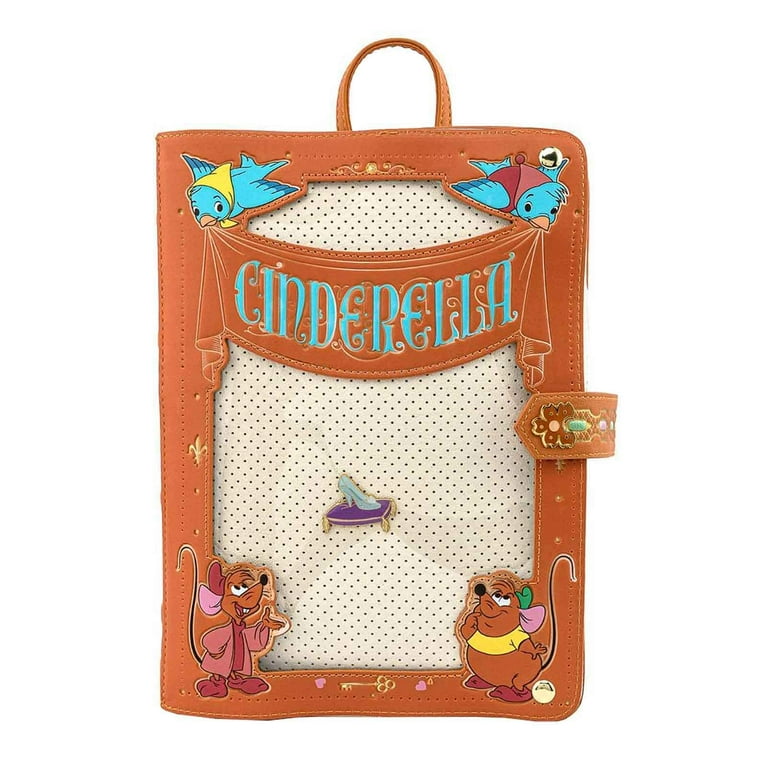 Bazillion Dreams Adjustable Shoulder Straps Disney Cinderella Pin Collector Polyurethane Backpack Walmart