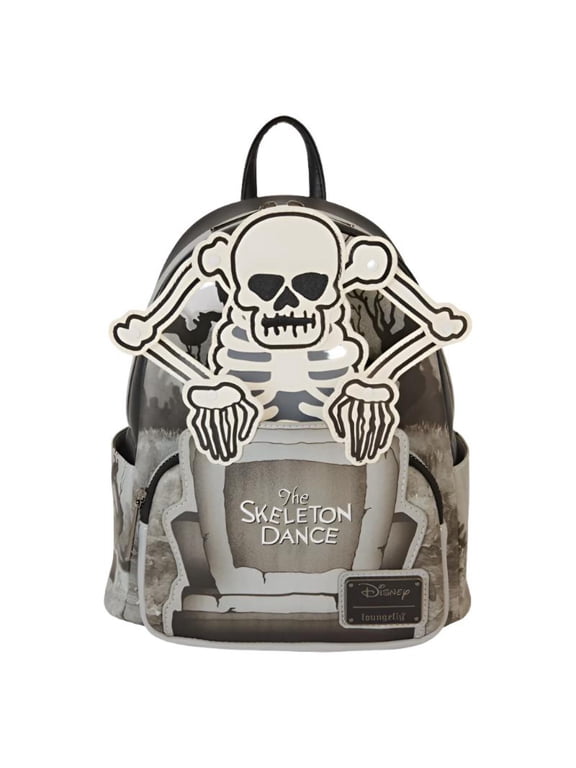 Loungefly x The Skeleton Dance 95th Anniversary Glow Mini Backpack