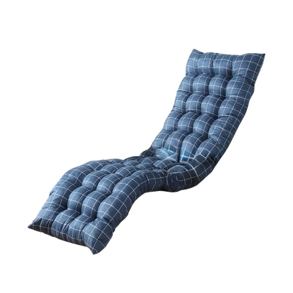 Lounger Cushion Patio Chaise Lounge Cushion Lounge Chair Cushion Recliner Cushions Rocking Chair Cushion Sofa Cushion Tatami Mat Window Mat Seat Cushion with Ties(18.9x47.2inch)