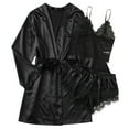 thumbnail image 1 of Loungewear Robe And Coordinated Set for Comfortable at Home Outfits Sleepwear for Women, 1 of 7