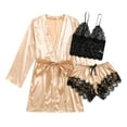 thumbnail image 1 of Loungewear Robe And Coordinated Set for Comfortable at Home Outfits Sleepwear for Women, 1 of 7