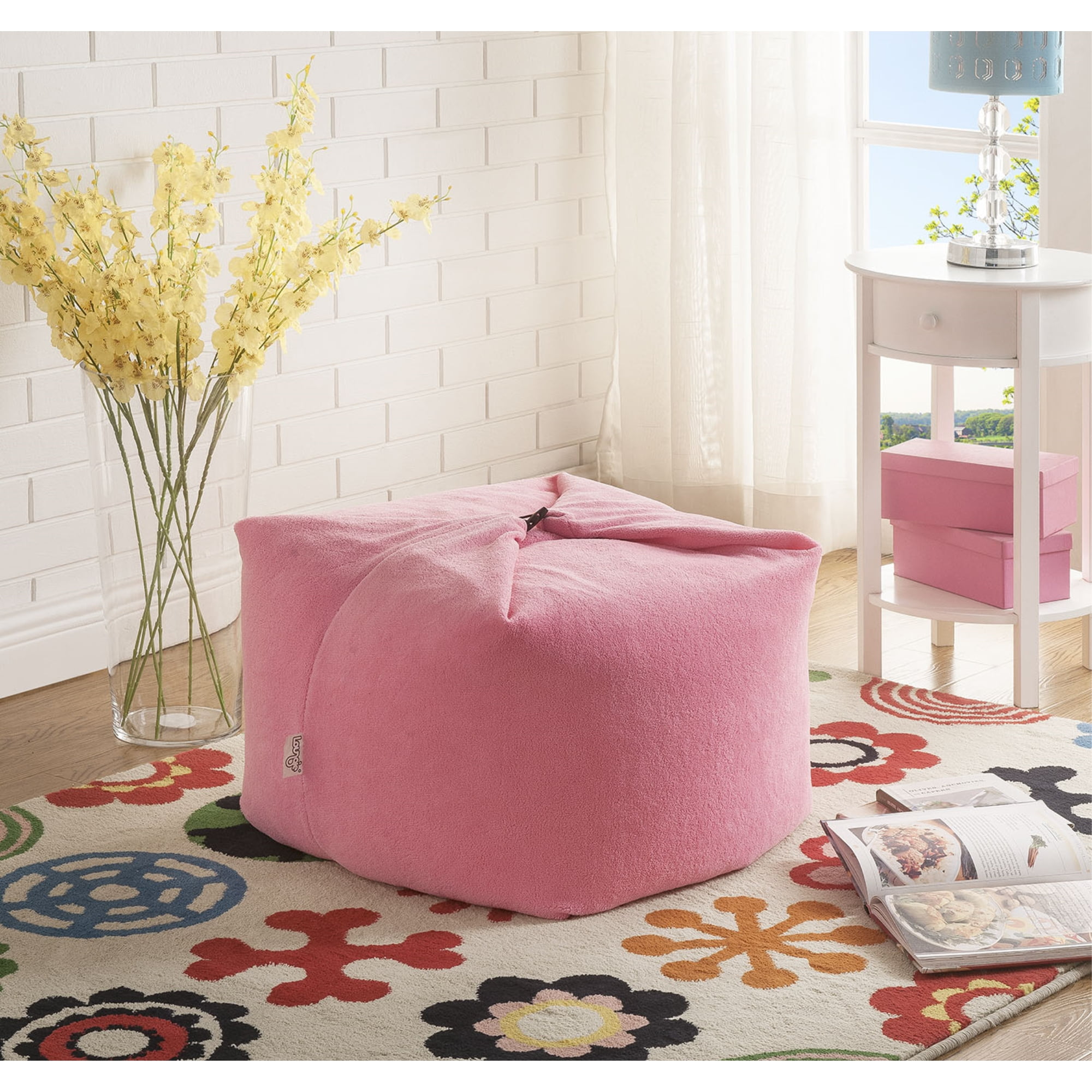 https://i5.walmartimages.com/seo/Loungie-Magic-Pouf-Beanbag-Microplush-Fabric-3-in-1-Ottoman-Chair-Floor-Pillow-Pink_3479286a-eed2-4d4c-a363-0f8944771890_2.1e2ab0b1f04bff388a032d4a5771d05f.jpeg