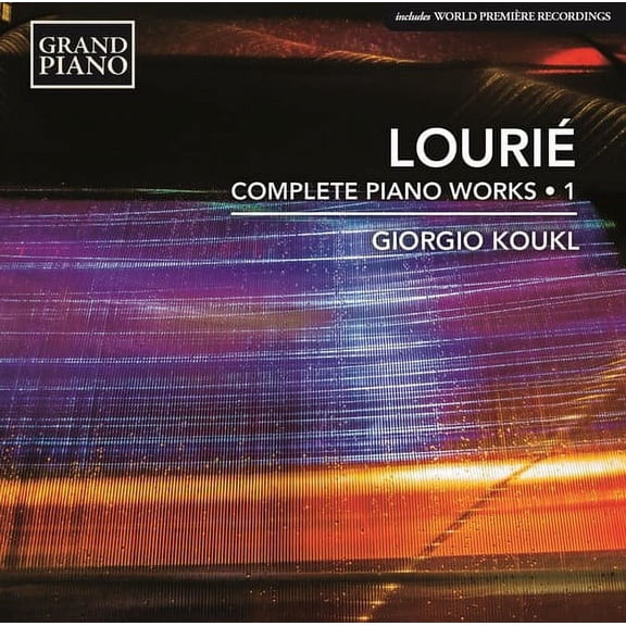 Lourie / Koukl - Lourie: Complete Piano Works 1 - Music & Performance - CD