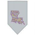 thumbnail image 1 of Lousiana Rhinestone Bandana Grey Small, 1 of 1