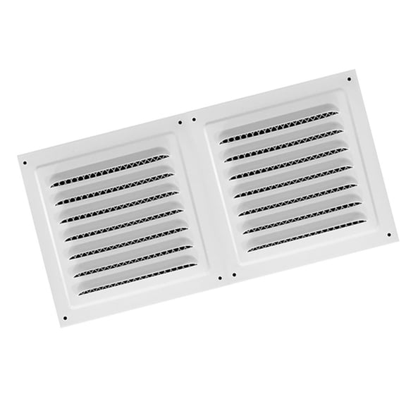 Louvered Attic Vent Cover Screen Mesh For Wall Hvac Kitchen Bathroom