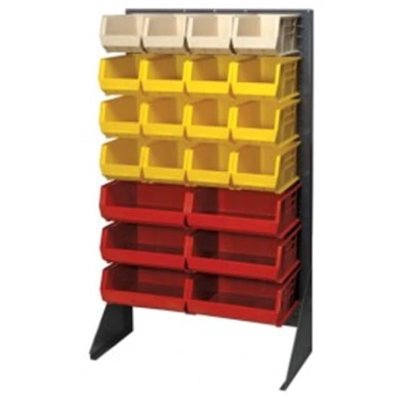 Louvered Panel Rack - 36 x 12.5 x 66 in.