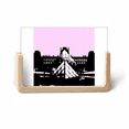 thumbnail image 1 of Louvre Museum Renaissance Seine Photo Wooden Photo Frame Tabletop Display, 1 of 4