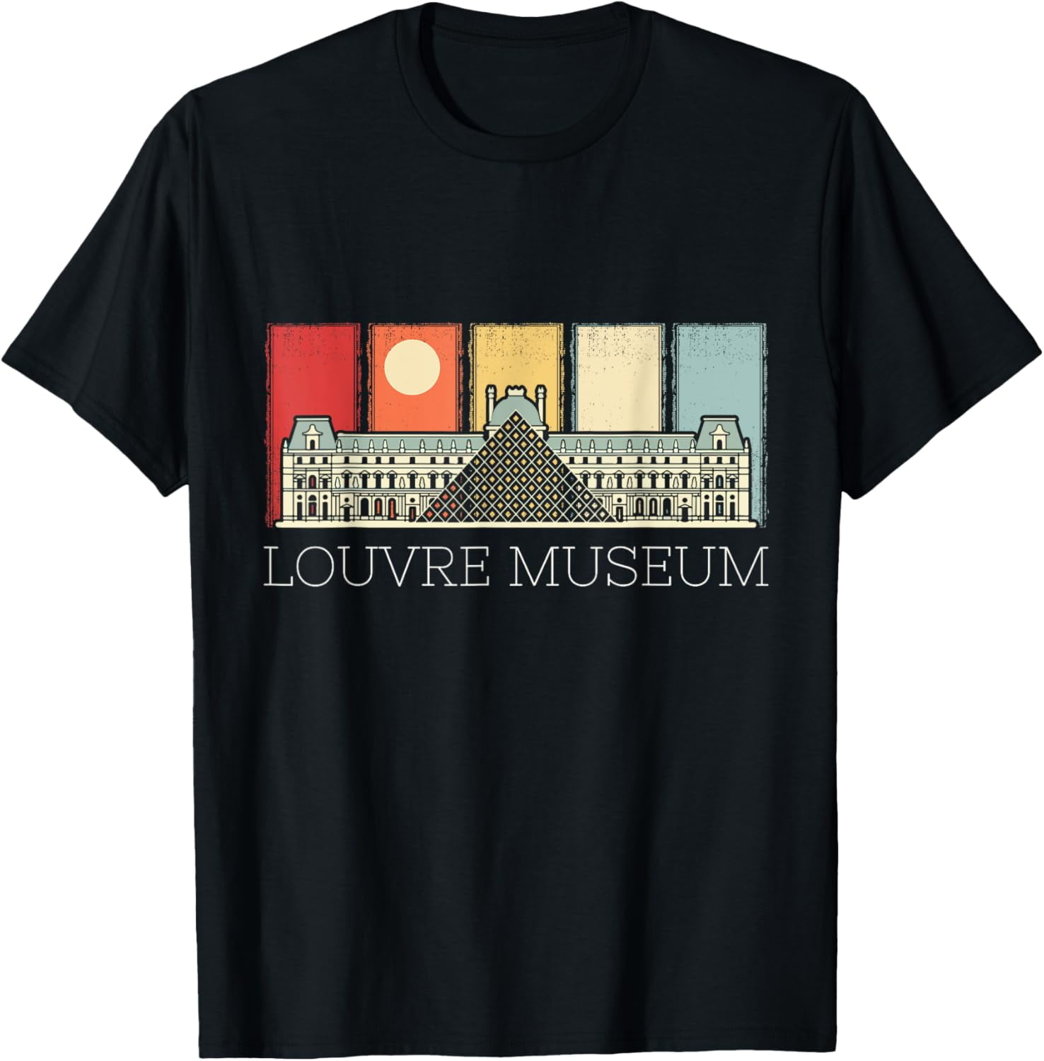 Louvre Museum in Paris France Tourist TShirt