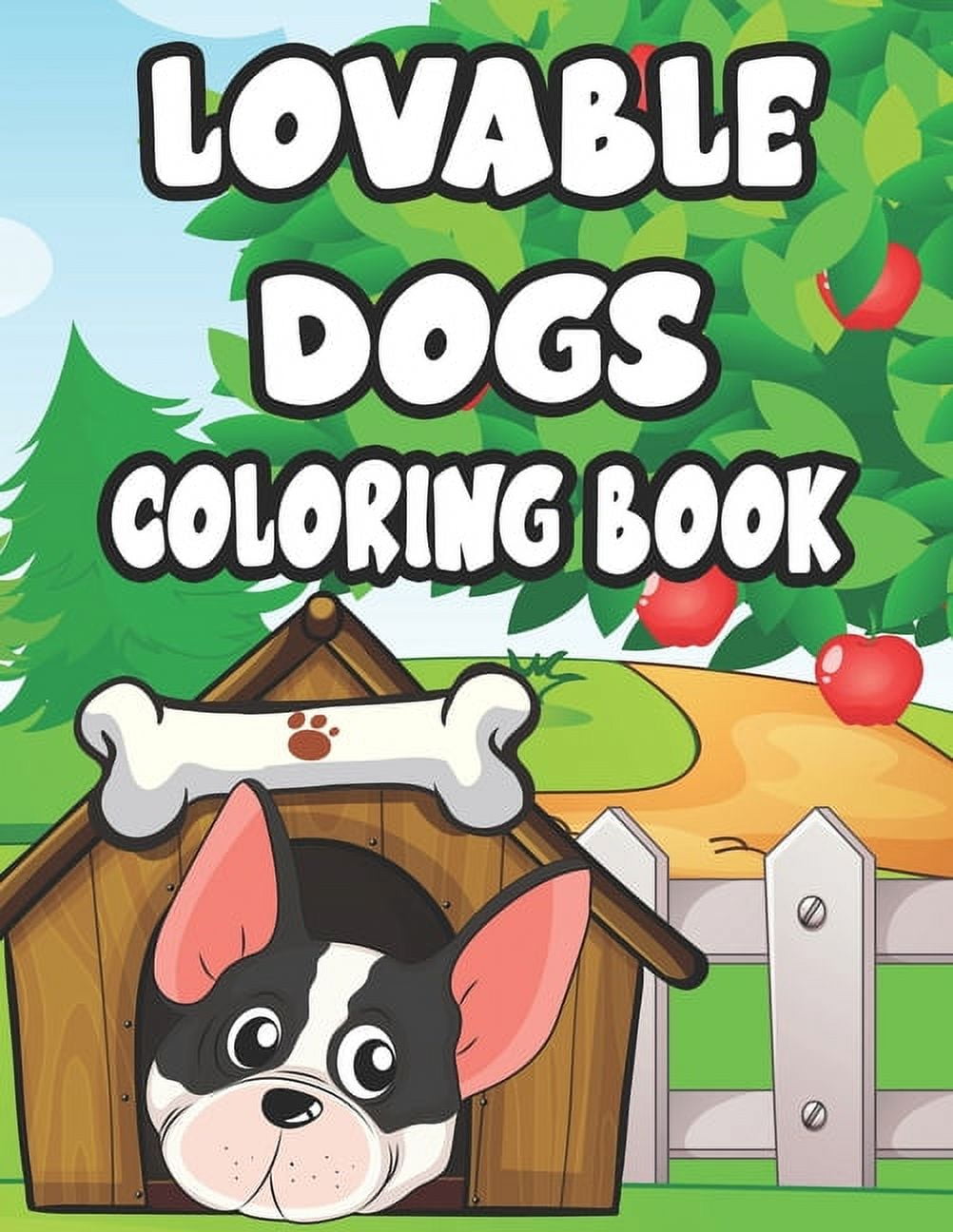Lovable Dogs Coloring Book Designs And Illustrations Of Adorable Dogs