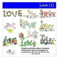 thumbnail image 1 of Love(1) Embroidery Designs - All Popular Formats Included - Loaded on USB Stick, 1 of 10