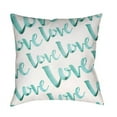 thumbnail image 1 of Love 18 x 18 x 4 Throw Pillow, 1 of 2