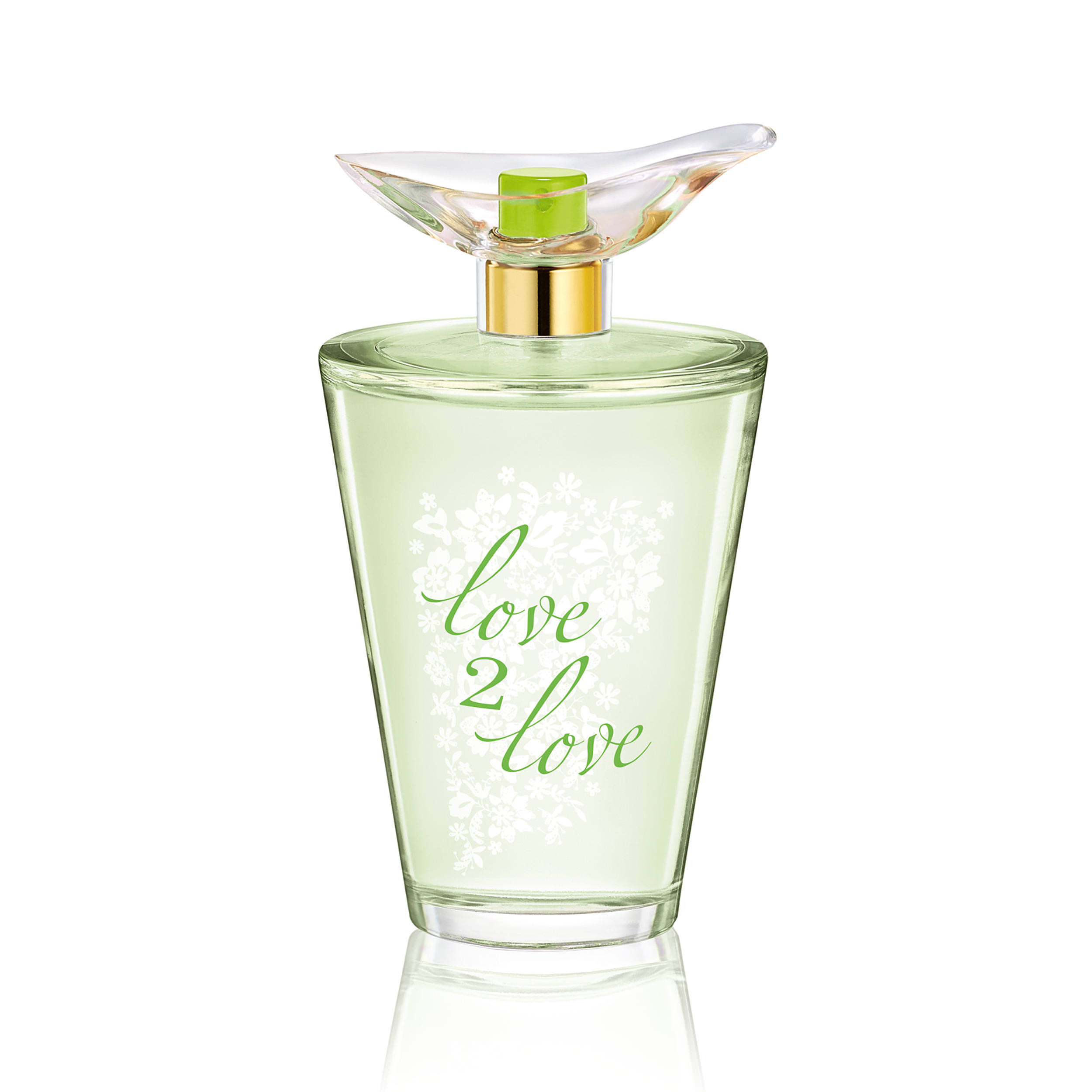 Love 2 Love Jasmine & Sparkling Mimosa Eau de Toilette, Perfume for Women,  3.4 Oz