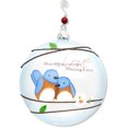 thumbnail image 1 of Love - 5" Diameter Glass Ornament, 1 of 3