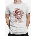 thumbnail image 1 of Love A Man With A Beard Santa Xmas T-shirt Men's, 1 of 3