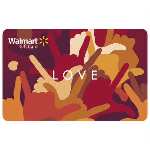 Love ASL Walmart eGift Card