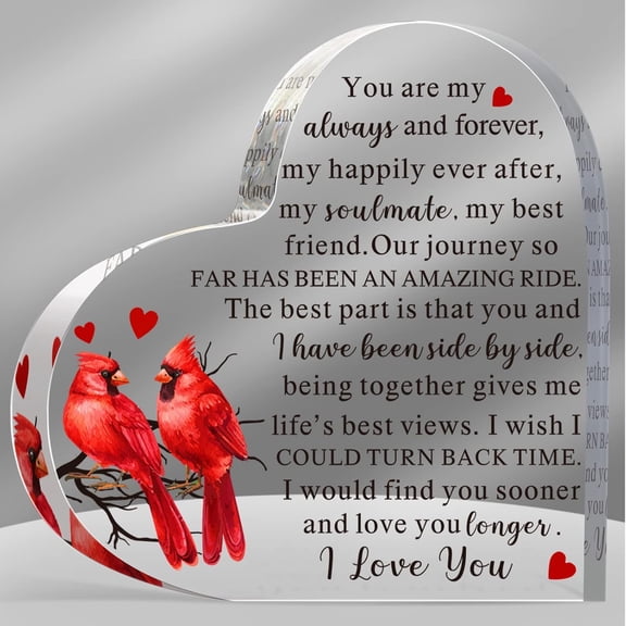 to My Love Acrylic Gift for Her Romantic Boyfriend Gifts Girlfriend Love Ideas Anniversary Valentines Birthday Girlfriend Gift for Him Husband Wife Women Men (Romantic)