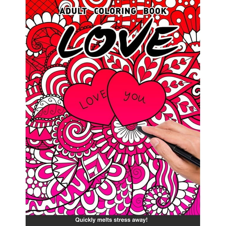 Love Puns & Fun Quote Coloring Book : Adult Coloring Books, Good for Stress  Releasing, Anti-Anxiety, Relaxation; Gift Ideas for Birthday, Valentine's  Day, Christmas, Travel or Long Road Trip (Paperback) 