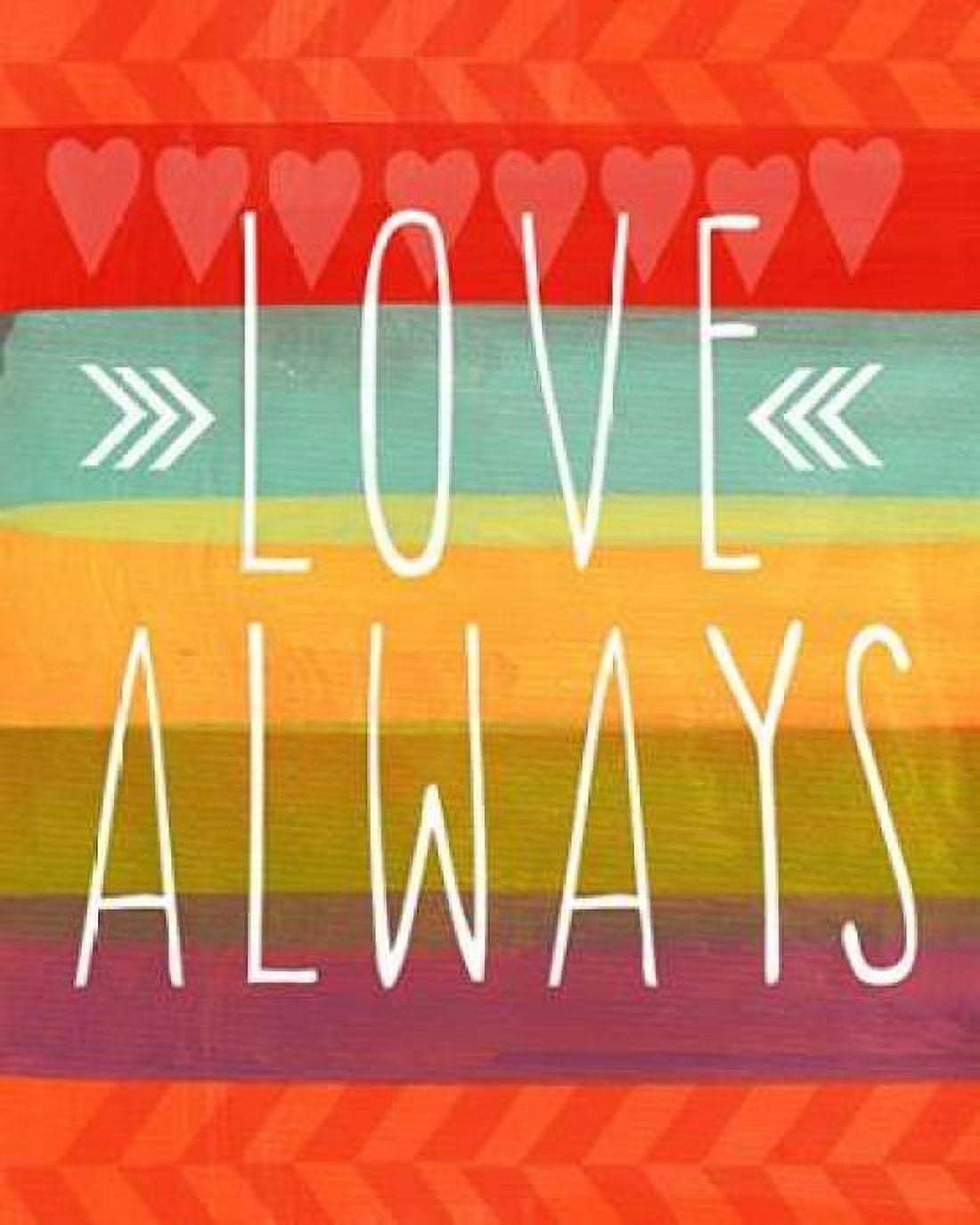 Love Always Canvas Art - Linda Woods (24 x 30)