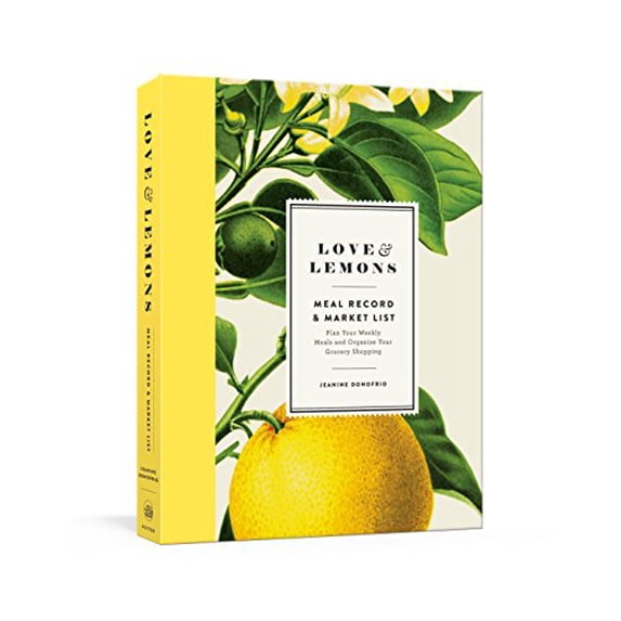 Pre-Owned Love and Lemons Meal Record and Market List: Plan Your Weekly Meals and Organize Your Grocery Shopping, 9781524761592, 1524761591, Paperback, Gjr edition
