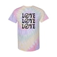 thumbnail image 1 of Love And Peace Lines Tie-Dye Spiral Women -Smartprints Designs, Female Small, 1 of 2