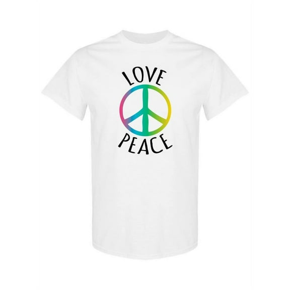 Love And Peace! T-Shirt Women -SPIdeals Designs, Female 5X-Large