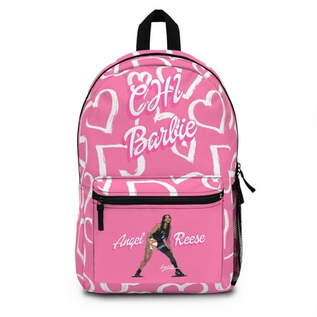 Love Angel Reese Chi Barbie Cartoon Women Basketball Backpack