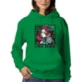 thumbnail image 1 of Love Anime. Hoodie Women -Smartprints Designs, Female Small, 1 of 4