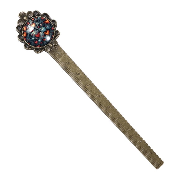 Love Antique Bronze Lace Bookmark: a Must-Have Reading Accessory for Book Lovers