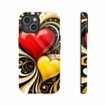 thumbnail image 1 of Love Art Heart Design Vibrant Artistic iPhone Case Valentine's Day Gift for Lovers, Compatible with iPhone 11/12/13/14/15/16 (Pro Max/Plus), 1 of 9