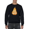 thumbnail image 1 of Love At First Bite Sweatshirt Men -Image by Shutterstock, Male Small, 1 of 4