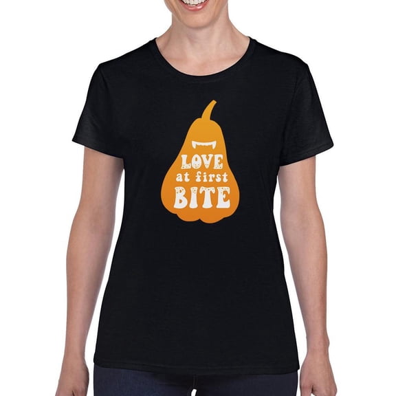 Love At First Bite T-Shirt Women -Image by Shutterstock, Female XX-Large