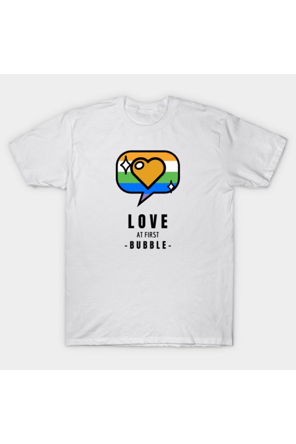 Love At First Bubble Funny Soap Maker Retro Hobbyist Bath Time Graphic H209 Unisex T-Shirt, Up to 5XL