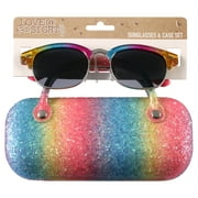 Love At First Sight Matching Sunglasses & Case, One Size (Girls)