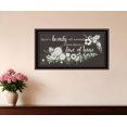 thumbnail image 1 of HomeRoots 529900 Rectangle Love at Home Black Framed Print Wall Art, 1 of 10