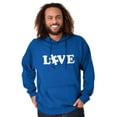 thumbnail image 1 of Love Autism Awareness Puzzle Piece Unisex Plus Size Hoodie Brisco Brands 4X, 1 of 6