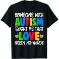 thumbnail image 1 of Love Autism Shirt Autism Mom Gift T-Shirt, 1 of 3
