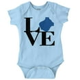 thumbnail image 1 of Love Badge Superhero Cop Police Romper Boys or Girls Infant Baby Brisco Brands NB, 1 of 6