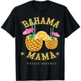 thumbnail image 1 of Love Bahama Mama Vintage Nassau Bahamas Beach Fan T-Shirt, 1 of 4