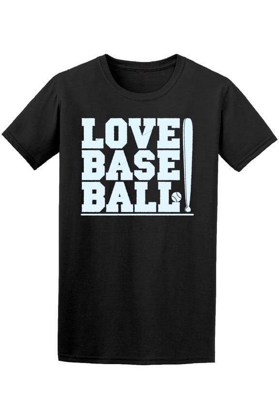 Love Baseball Sportswear T-Shirt Men -Image by Shutterstock, Male Small