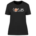thumbnail image 1 of Love Basketball Graphic T-Shirt Women -Image by Shutterstock, Female 3X-Large, 1 of 2