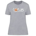 thumbnail image 1 of Love Basketball Graphic T-Shirt Women -Image by Shutterstock, Female Medium, 1 of 2