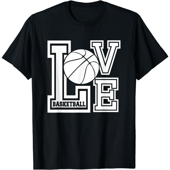 T-SHIRT Love Volleyball Sports T-Shirt mens t shirt,black,women,funny,misfits,men,journey