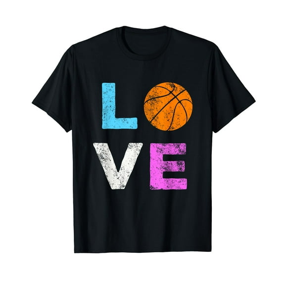 Love Basketball Team Fan Gift T-Shirt