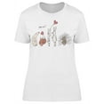 thumbnail image 1 of Love Bear Squirl Bunny Hedgehog T-Shirt Women -Image by Shutterstock, Female Large, 1 of 2