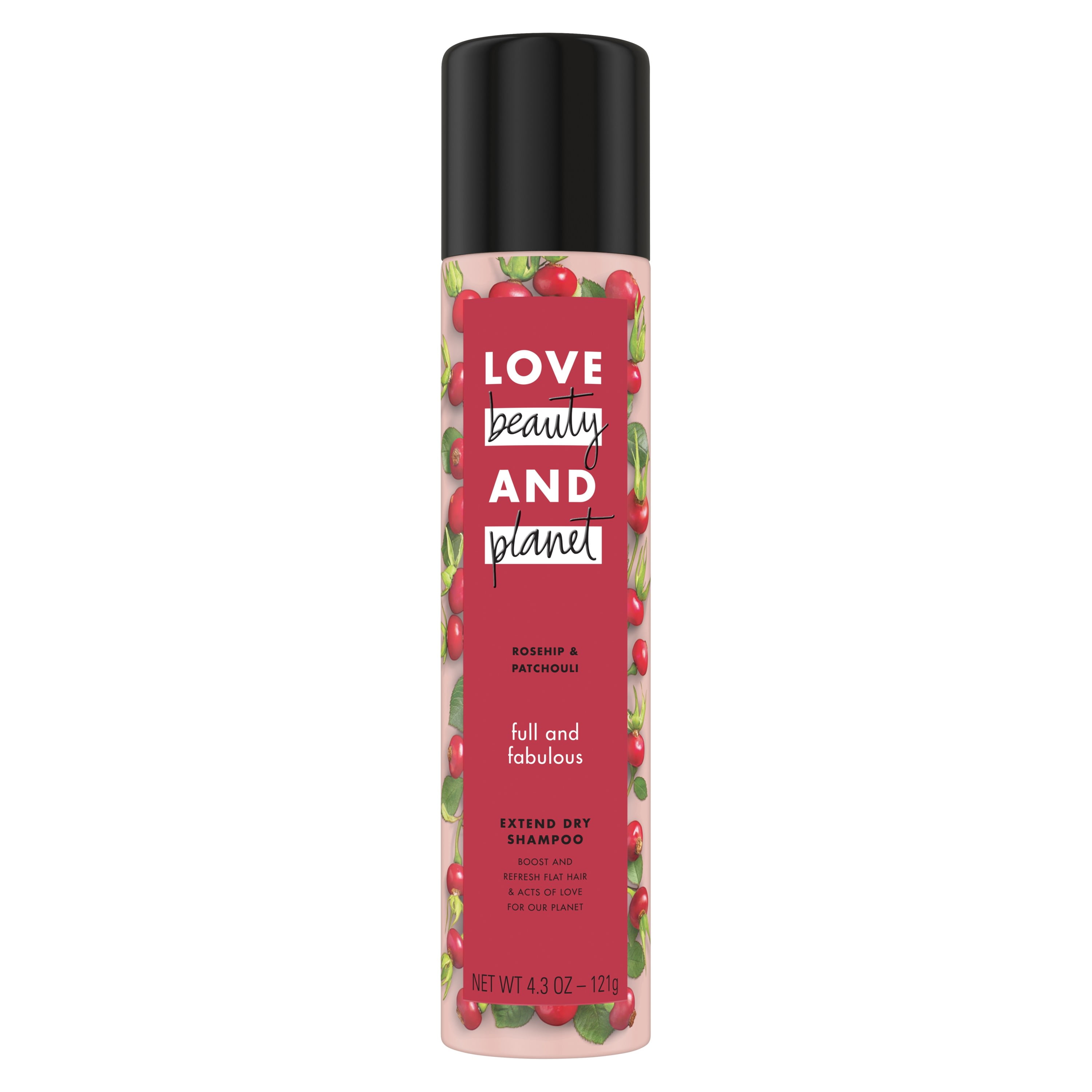 Love Beauty And Planet Full and Fabulous Extend Dry Shampoo Rosehip & Patchouli 4.3 oz