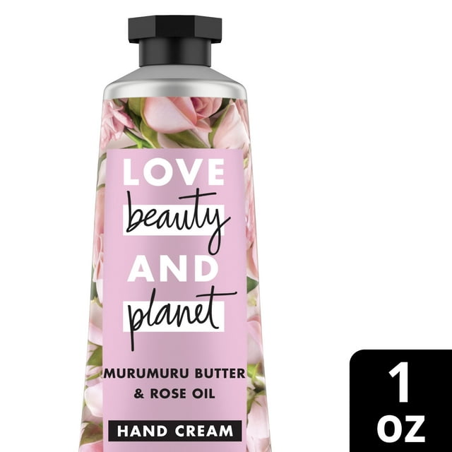 Love Beauty And Planet Murumuru Butter & Rose Hand Cream Delicious Glow 1 oz
